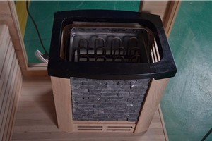 Sauna in ceramica a infrarossi lontani con sauna combinata - Product Image 3