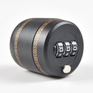 YH9075 nuevo diseño de plástico negro botella de vino de cerradura de combinación - Product Image 1