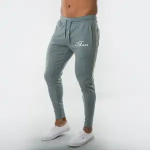 MS-2979 erkekler eğitim poli spor baskı fransız havlu Joggers