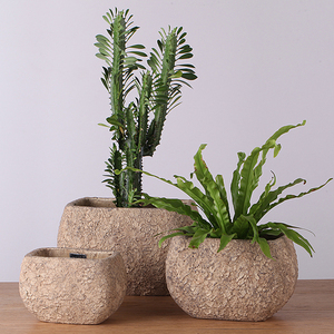 Stile rustico logo personalizzato <span class=keywords><strong>per</strong></span> interni esterni decorazione da giardino <span class=keywords><strong>in</strong></span> <span class=keywords><strong>cemento</strong></span> vaso di fiori stampi <span class=keywords><strong>per</strong></span> la vendita - Product Image 1