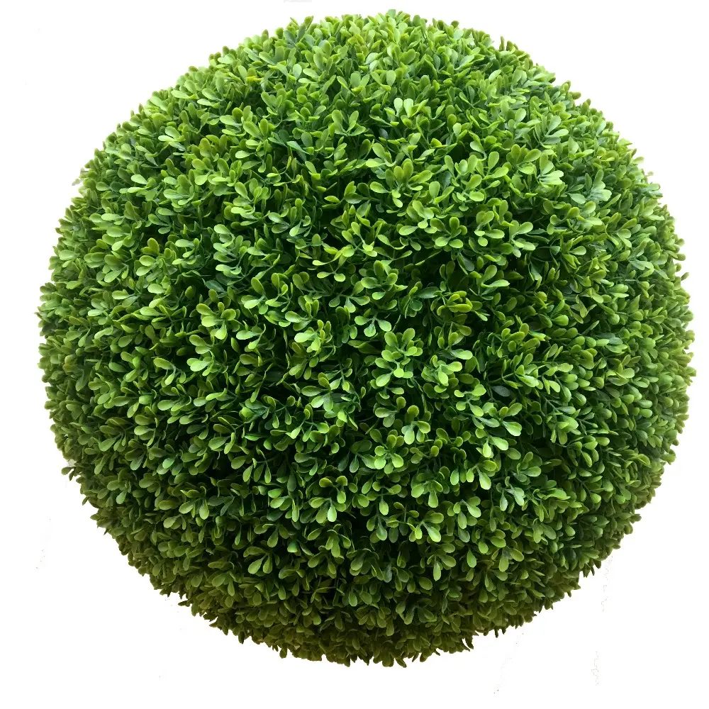 Bola Topiary Buatan Boxwood, untuk Dekorasi Taman