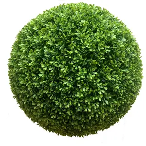 Bola Topiary Buatan Boxwood, untuk Dekorasi Taman