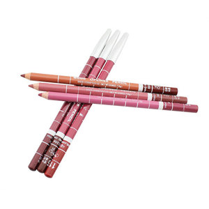 Lápiz Delineador de Ojos y Labios 2 en 1, Resistente al Agua, 12 Colores, Cosméticos para Niñas - Product Image 1