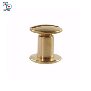 Factory Wholesale Furniture Connecting Chicago Book <strong>Screws</strong> Stainless Steel /<strong>copper</strong> Flat Head Chicago Male-female <strong>Screws</strong> - Product Image 5
