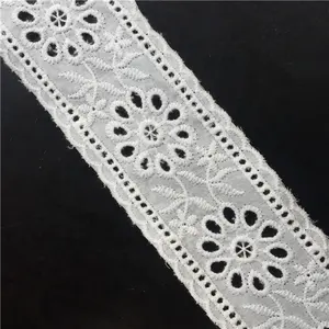 فستان زفاف, جديد العاج الكيميائية جبر cupion broderie anglaise الأفريقي الدانتيل الديكورات لفستان الزفاف