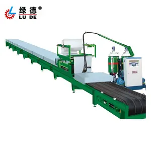 GL908 tùy chỉnh Bọt Polyurethane PU Sandwich Panel dây chuyền sản xuất