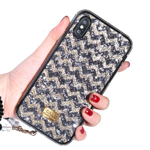 Para <span class=keywords><strong>Iphone</strong></span> X XR <span class=keywords><strong>XS</strong></span> Max Glitter Bling Mujeres Contraportada - Product Image 1
