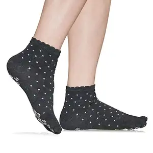 Non Slip Skid Yoga Socks、Full Toe Grip SocksためYoga Pilates Barre Dance