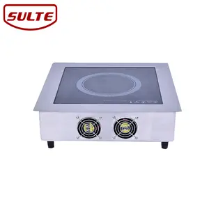 Commercial induction cooktop range induction cooktop hotplate, touch control with knob panel built in induction cooker