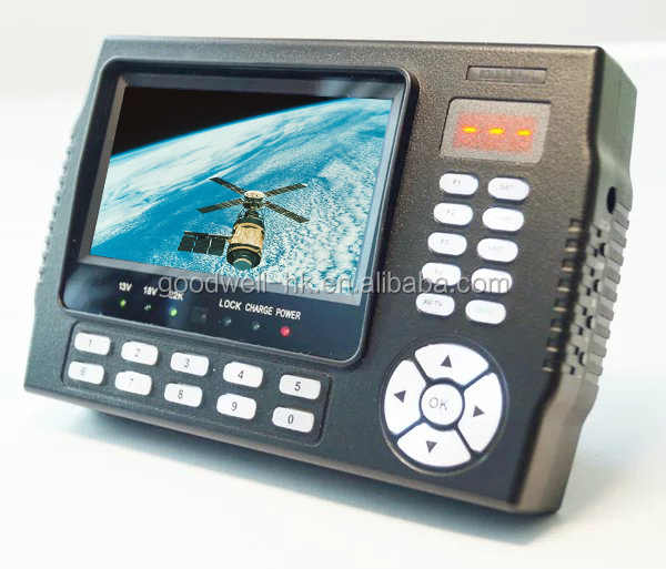 Made in China 4.3" Handheld Monitor Satellite Finder With DC 12V Output for CCTV Camera