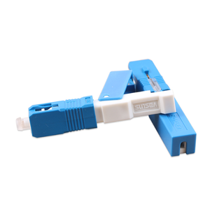 100 piezas/caja <span class=keywords><strong>Sunsea</strong></span> SS03 FTTH SC UPC Conector Rápido de Fibra Óptica SC PC FTTH Conector Rápido de Fibra Óptica Conector SC - Product Image 1