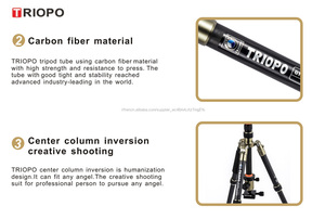 Top vente en fiber de carbone trépied avec trépied <span class=keywords><strong>rotule</strong></span> - Product Image 4