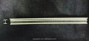 Épingles de fixation en plastique PP pour pistolet à étiquettes SAGA Brand T-end / I Pin 75 pièces/clip, épingles de marquage fines - Product Image 4