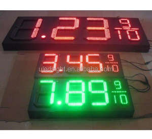 Ngoài Trời <span class=keywords><strong>LED</strong></span> Trạm Xăng Giá Hiển Thị/Giá <span class=keywords><strong>Diesel</strong></span> Đăng Nhập - Product Image 2