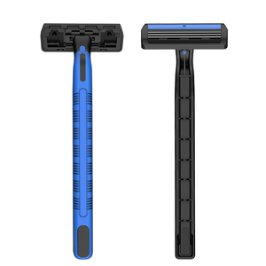 Ba Lưỡi Thép Không Gỉ Với Tay Cầm Cao Su Dài Dao Cạo Râu Dùng Một Lần - Product Image 4