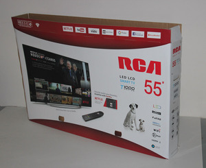 Custom Logo 5-Ply Corrugated <strong>Cardboard</strong> Carton <strong>TV</strong> <strong>Box</strong> Gift <strong>Box</strong> for Consumer Electronics UV Coating Varnishing Matt Lamination - Product Image 6