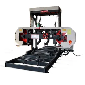 portable wood sawmill band saw / wood working band saw mills / log cutting machine