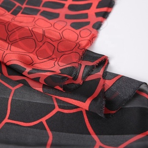 <span class=keywords><strong>Polyester</strong></span> sọc leopard in lụa chiffon vải satin động vật in đa voan vải trong kho - Product Image 4