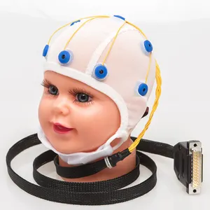 11 ערוץ רך נמתח EEG הקלטת אלקטרודות כובעי עבור מוקדמת תינוקות לילדים
