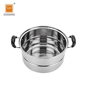 Prodotti da 30 cm per il Mini Set da Cucina e Prodotti Italiani Multifunzione, Vaporiera in Acciaio Inox, Set di Pentole con Fondo Singolo - Product Image 3