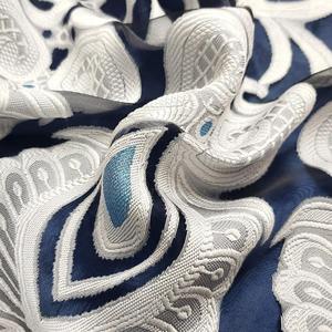 Dairui Rèm hiện đại Thiết kế phòng khách Polyester jacquard rèm với valance - Product Image 5