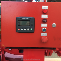 Pompa mesin Diesel Fire Fighting 500gpm pompa api dengan Diesel dan pompa listrik
