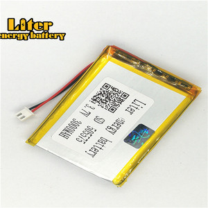 Plug 2.5-2 P 3.7 V 505575 3000 mah lipo battery Rechargeable solar li ion polymer lithium battery with PCM - Product Image 2
