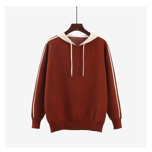 Autunno inverno vestiti <span class=keywords><strong>donna</strong></span> manica lunga due pezzi maglia gonna gonna felpa gonna sportiva 2 pezzi completo <span class=keywords><strong>donna</strong></span> - Product Image 3