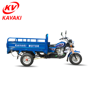 Chinois vente chaude 3 roues kavaki moteur motorisé de cargaison tricycles adultes essence vélos - Product Image 3