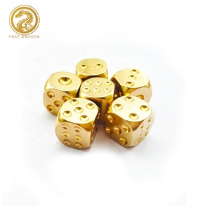 Bar trò chơi xúc xắc sáu mặt nhà Thanh bên Cung cấp <span class=keywords><strong>2</strong></span> kích thước 13mm/ 15mm tùy chỉnh Vàng <span class=keywords><strong>DICE</strong></span> - Product Image 4