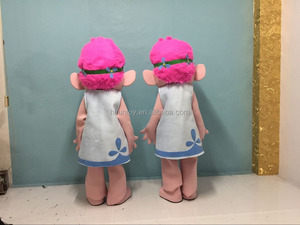 Funtoys CE personnage de dessin animé Trolls pavot de mascotte costume - Product Image 3