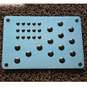 Vendre des tapis de sol universels pour voiture, accessoires automobiles, en aluminium, pour les pieds, ensemble de pédales - Product Image 3