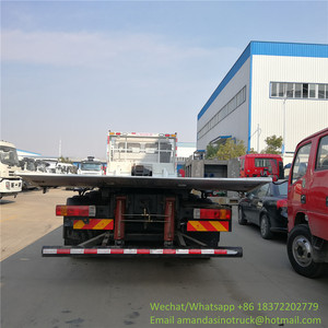 Yeni tasarım ağır 9 metre çekme kamyon düz yatak slayt kurtarma platformu wrecker tilt tepsi - Product Image 6