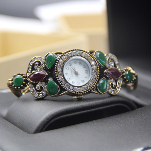 Beautiful Lady <strong>Jade</strong> Stone <strong>Watches</strong> Wristwatch Jewelry Bracelet Wrist <strong>Watch</strong>
