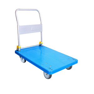Chariot robuste à une face, mini chariot à main, plate-forme à pousser-tirer - Product Image 6