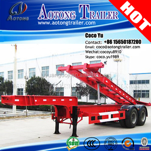 Fabricante chino de calidad duradera auto de descarga trasera 3 ejes volquete semi remolque para afirca sur - Product Image 3
