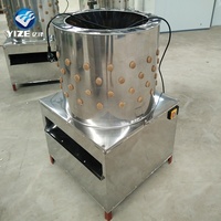 YIZE METAL fabrique une plumeuse de bonne qualité pour les cailles de poulet de canard d'oie en Zambie