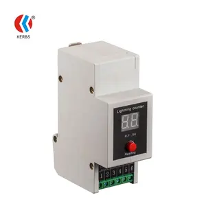CE RoSH passed lightning surge arrester counter with led light working state indicator