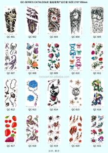 Tatuaje Temporal Adhesivo con Diseño <span class=keywords><strong>de</strong></span> Flor <span class=keywords><strong>de</strong></span> Rosa y Estilo Tribal, Modelo QC-657, <span class=keywords><strong>para</strong></span> <span class=keywords><strong>Mujer</strong></span> - Product Image 6