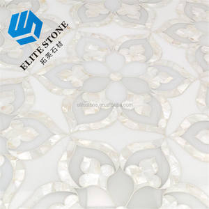 Italien <span class=keywords><strong>de</strong></span> carrare et nacre mosaïque <span class=keywords><strong>de</strong></span> jet d'eau pour la <span class=keywords><strong>salle</strong></span> <span class=keywords><strong>De</strong></span> bains <span class=keywords><strong>De</strong></span> Luxe - Product Image 1