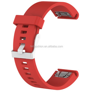 สายนาฬิกาสำหรับ <span class=keywords><strong>Garmin</strong></span> Fenix 5S,สายนาฬิกาซิลิโคนแบบนิ่มสำหรับเปลี่ยน <span class=keywords><strong>Garmin</strong></span> Fenix 5S - Product Image 2