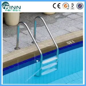 overground échelle en acier inoxydable équipement de piscine de natation