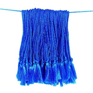 40標準色5/5 <span class=keywords><strong>Cords</strong></span>レーヨンツイストコード150ミリメートルロングFloss Bookmark Tassels - Product Image 6