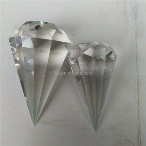 Bacchette di Cristallo Trasparente a Forma di Diamante in Quarzo Naturale per Guarigione Spirituale - Product Image 5