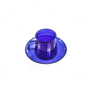 Tasse à café en verre colorée faite à la main pour lave-vaisselle <span class=keywords><strong>micro</strong></span>-ondes vente en gros - Product Image 5