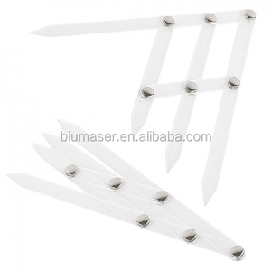 Règle de sourcil professionnelle fournitures de maquillage permanentes outils de Microblading acrylique mesure de règle en plastique de sourcil - Product Image 2