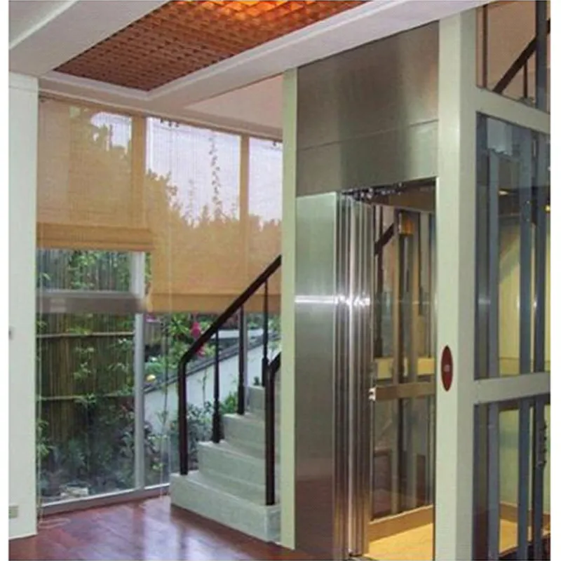 China Elevator China Factory Direct Sale Mini Outdoor Traction Home Lift Residential Elevator