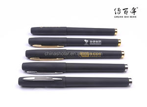 Kualitas tinggi disesuaikan pena Gel tanda tangan bahan plastik tinta hitam 0.5mm ujung EN71-3 bersertifikat untuk penggunaan Promosi - Product Image 3