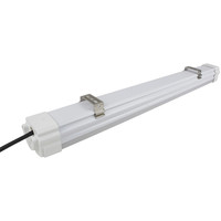 36W Lampu LED Sensor Gerak Microwave Tahan Cuaca All-in-one untuk Garasi Parkir dan Tempat Parkir Mobil
