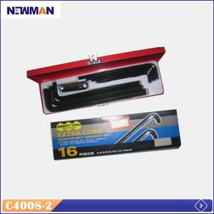 Top Chinois Usine 16 pcs Extra Long Hexgon Key Clé Set - Product Image 1